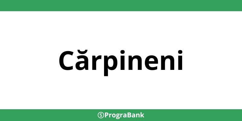 Contact sucursale CEC Bank în Cărpineni - Program și telefon