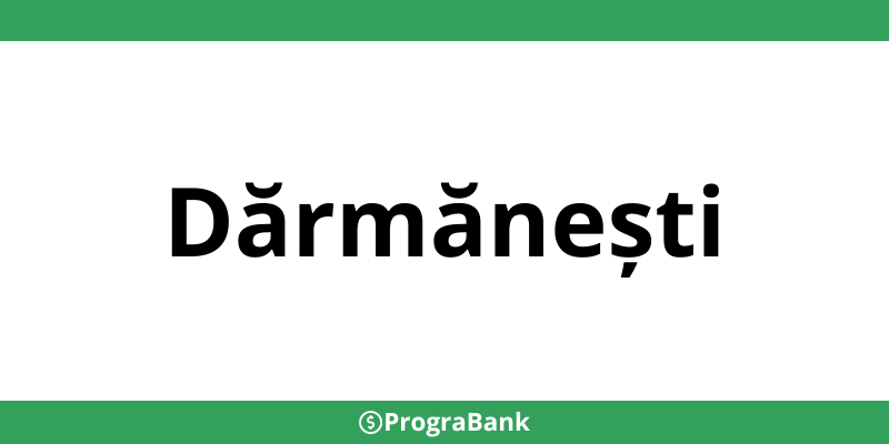 Contact sucursale CEC Bank în Dărmănești - Program și telefon