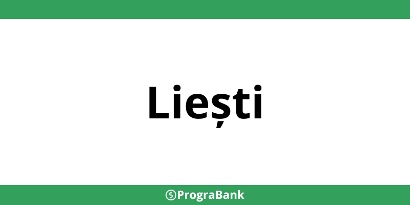 Contact sucursale CEC Bank în Liești - Program și telefon