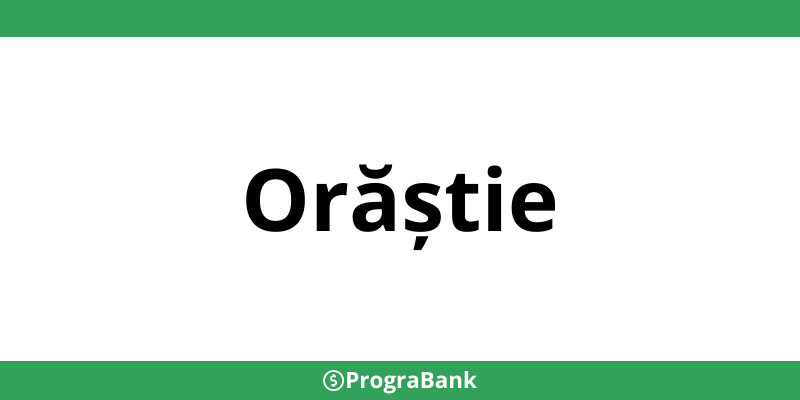 Contact sucursale CEC Bank în Orăștie - Program și telefon