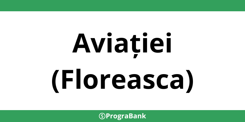 Contact sucursale CEC Bank în Aviației (Floreasca) - Program și telefon