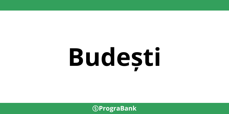 Contact sucursale CEC Bank în Budești - Program și telefon
