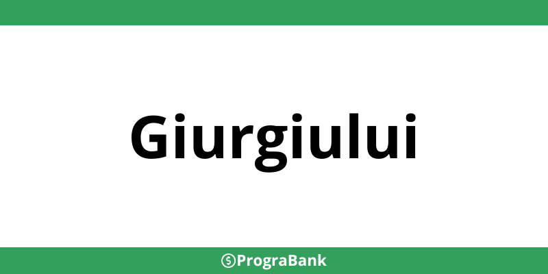 Contact sucursale CEC Bank în Giurgiului - Program și telefon