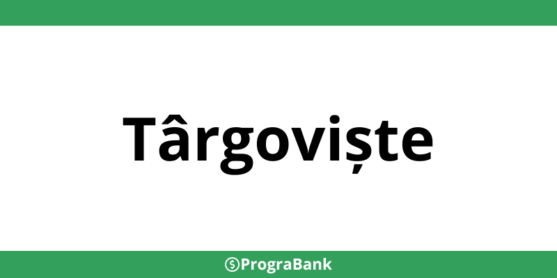 Contact sucursale CEC Bank în Târgoviște - Program și telefon