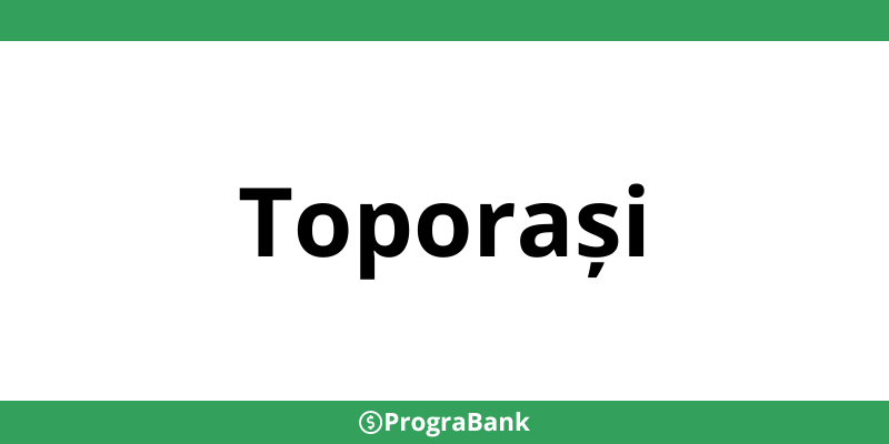Contact sucursale CEC Bank în Toporași - Program și telefon