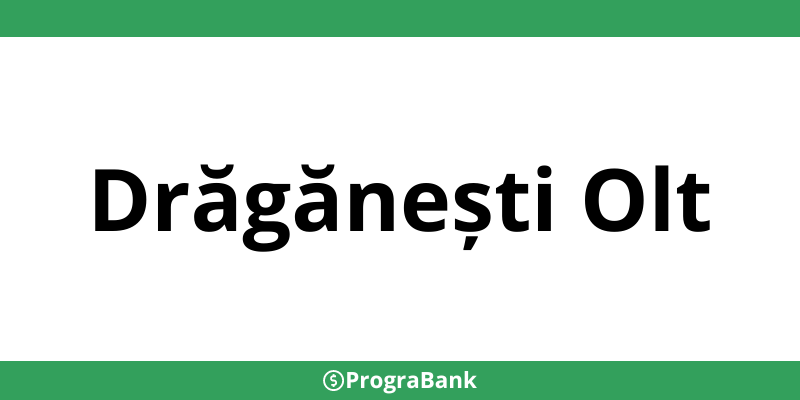 Contact sucursale CEC Bank în Drăgănești Olt - Program și telefon