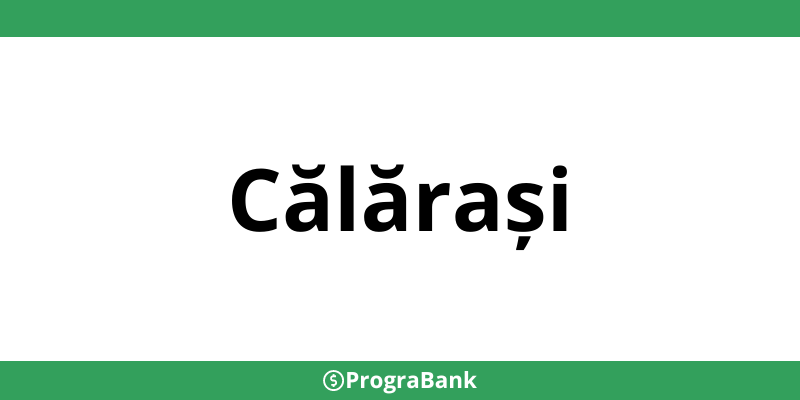 Contact sucursale CEC Bank în Călărași - Program și telefon