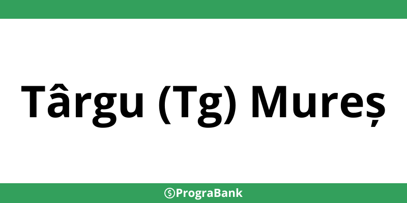 Contact sucursale CEC Bank în Târgu (Tg) Mureș - Program și telefon