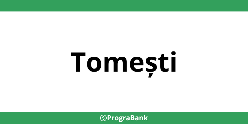 Contact sucursale CEC Bank în Tomești - Program și telefon