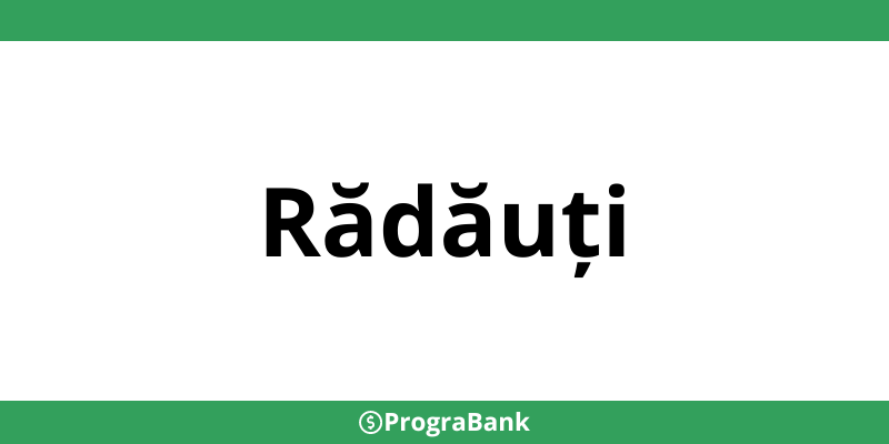Contact sucursale CEC Bank în Rădăuți - Program și telefon
